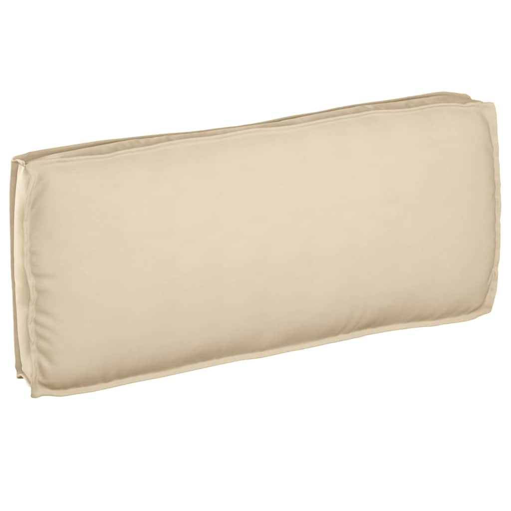 Kissen Beige 120 x 50 x 12 cm Oxford-Stoff