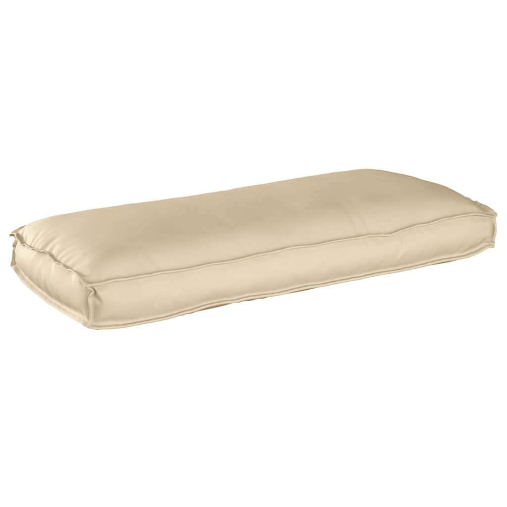 Kissen Beige 120 x 50 x 12 cm Oxford-Stoff