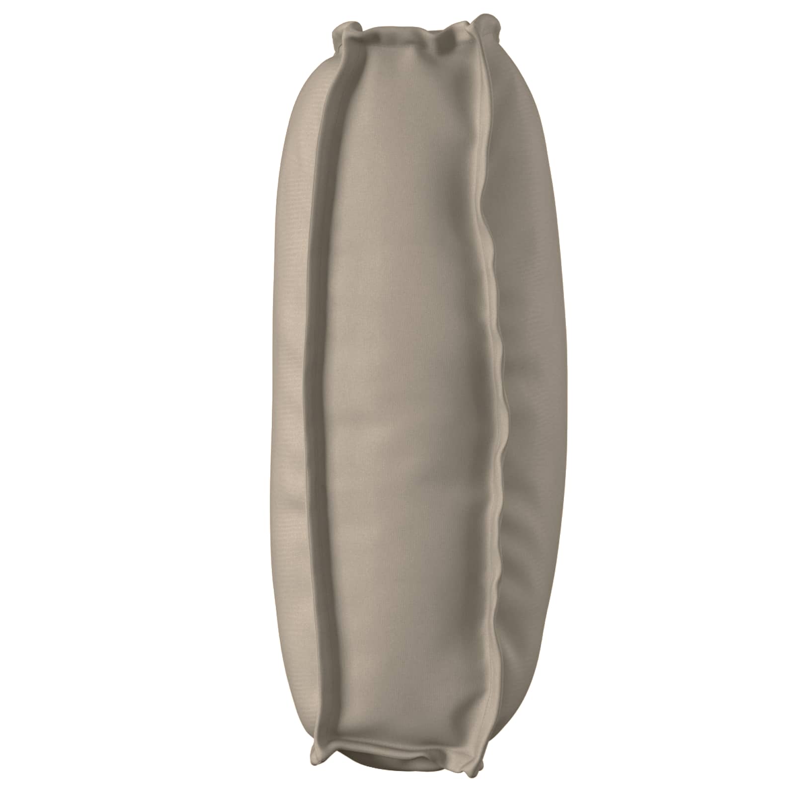 Kissen Taupe 120 x 50 x 12 cm Oxford-Stoff