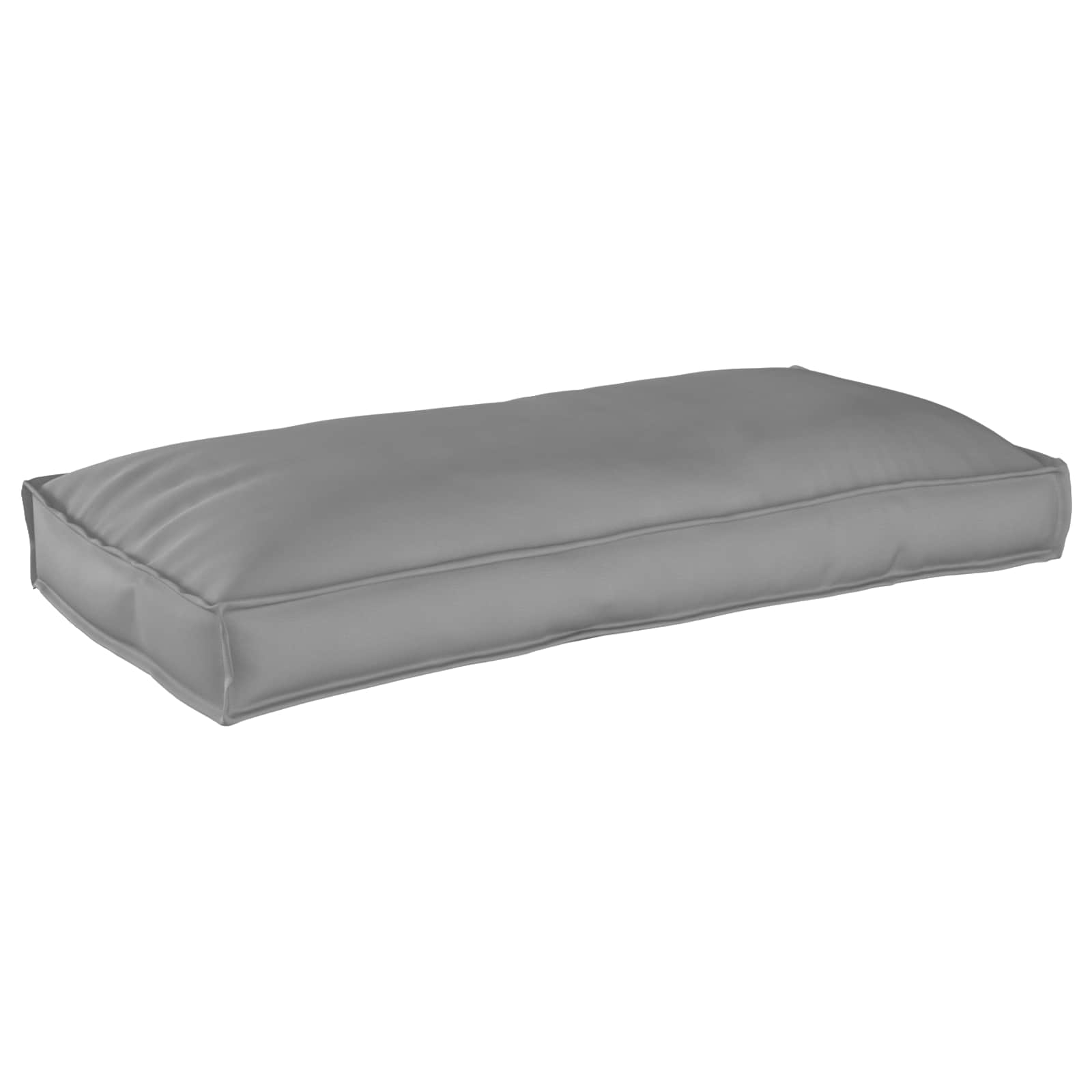 Kissen Grau 120 x 60 x 12 cm Oxford-Stoff