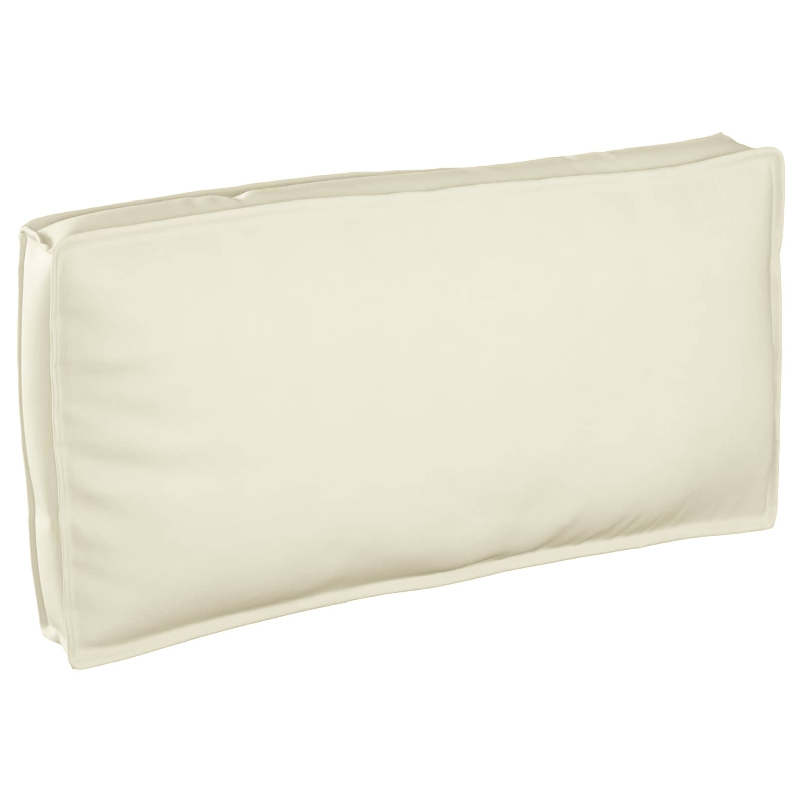 Kissen Creme 120 x 60 x 12 cm Oxford-Stoff