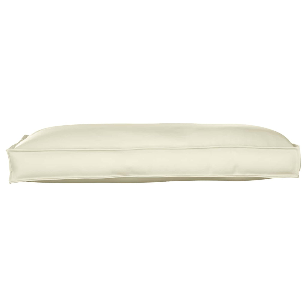 Kissen Creme 120 x 60 x 12 cm Oxford-Stoff