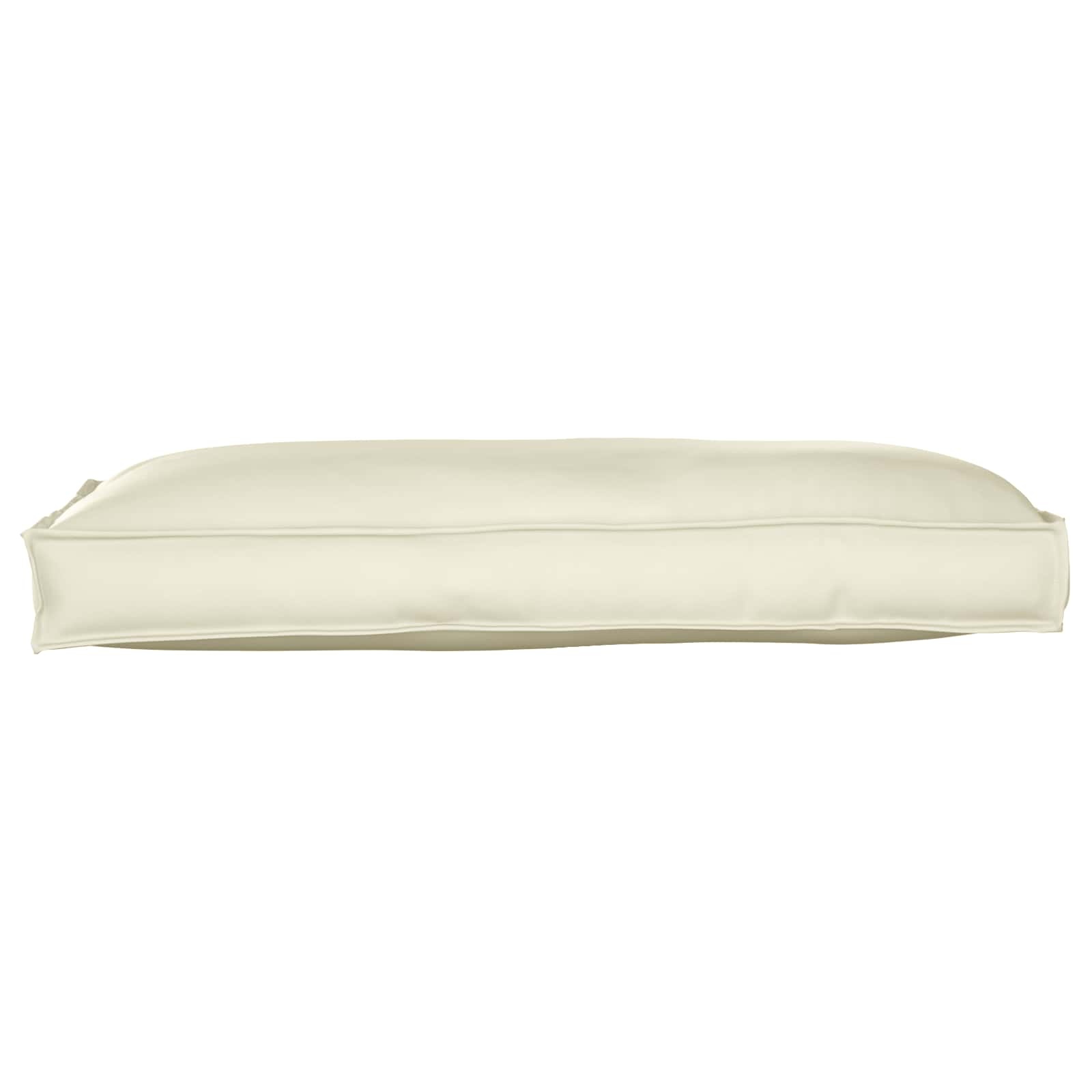 Kissen Creme 120 x 60 x 12 cm Oxford-Stoff