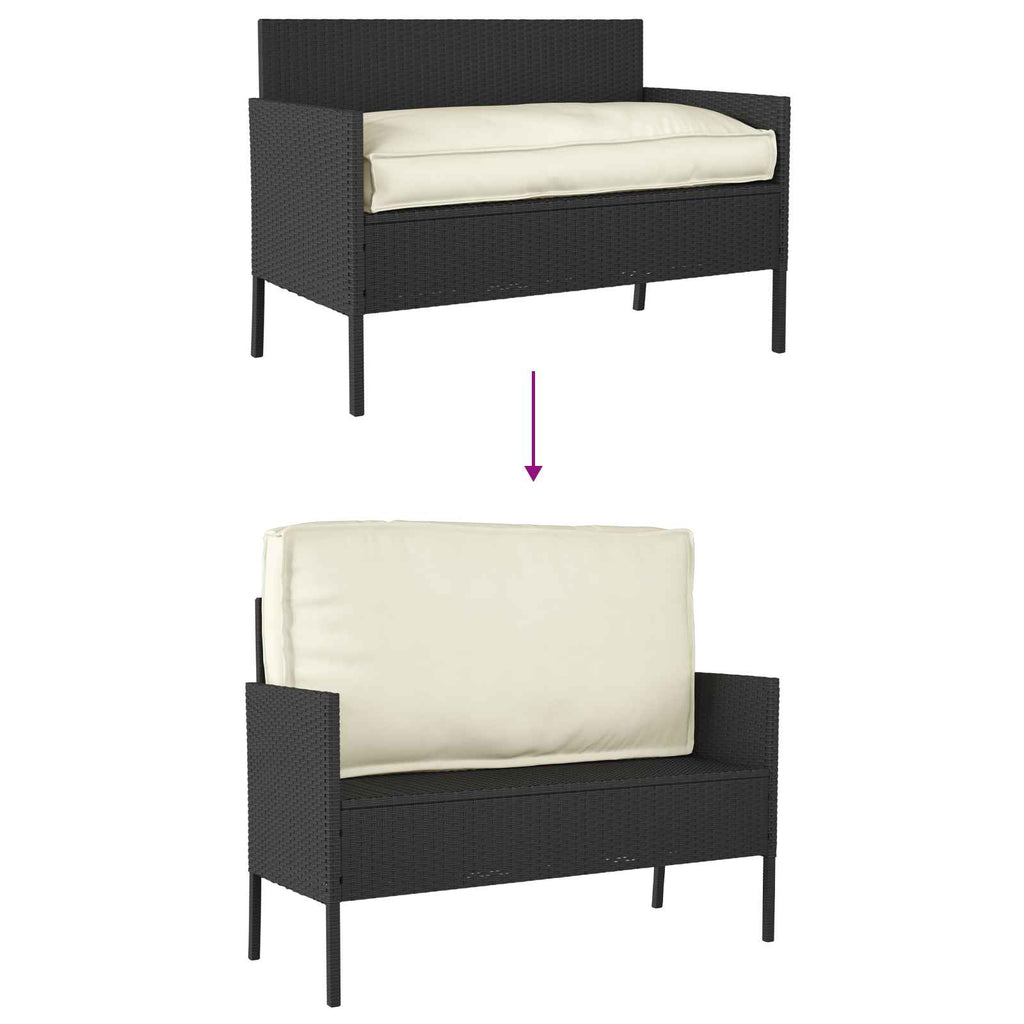 Kissen Creme 120 x 60 x 12 cm Oxford-Stoff