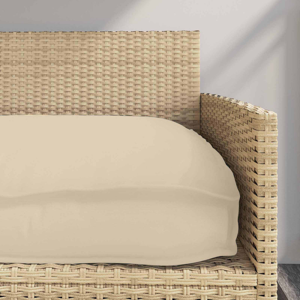 Kissen Beige 120 x 60 x 12 cm Oxford-Stoff