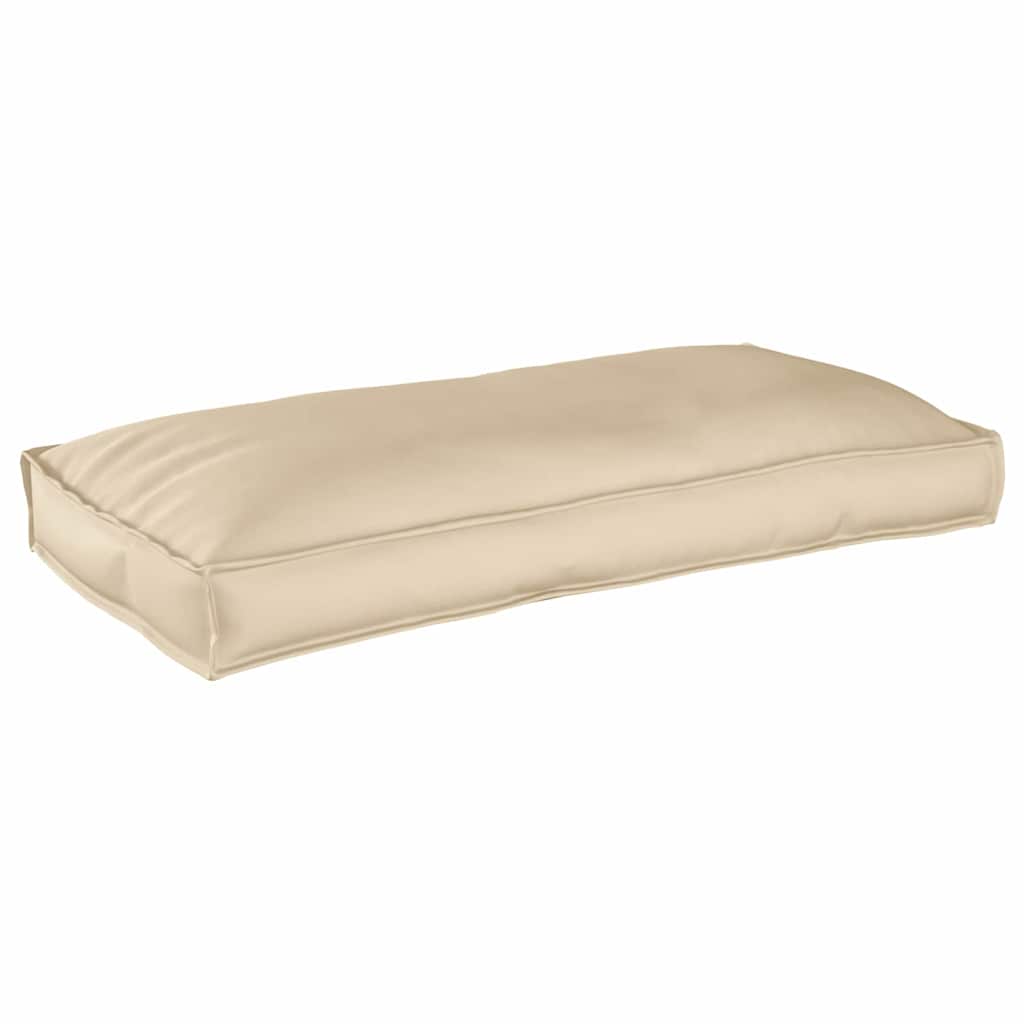 Kissen Beige 120 x 60 x 12 cm Oxford-Stoff