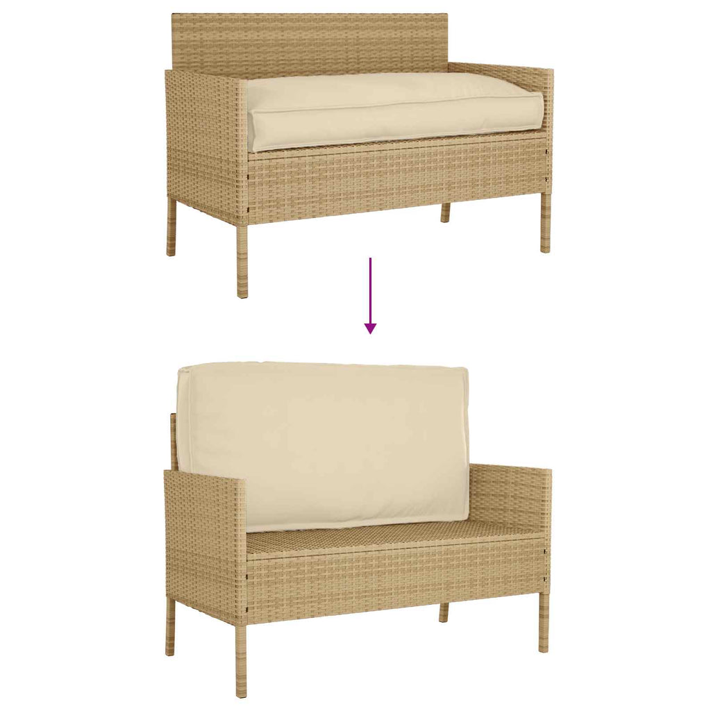 Kissen Beige 120 x 60 x 12 cm Oxford-Stoff