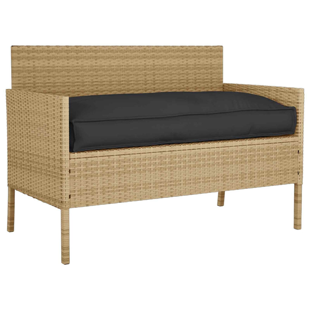 Kissen Schwarz 120 x 60 x 12 cm Oxford-Stoff