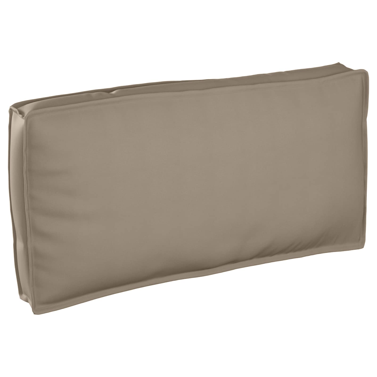 Kissen Taupe 120 x 60 x 12 cm Oxford-Stoff
