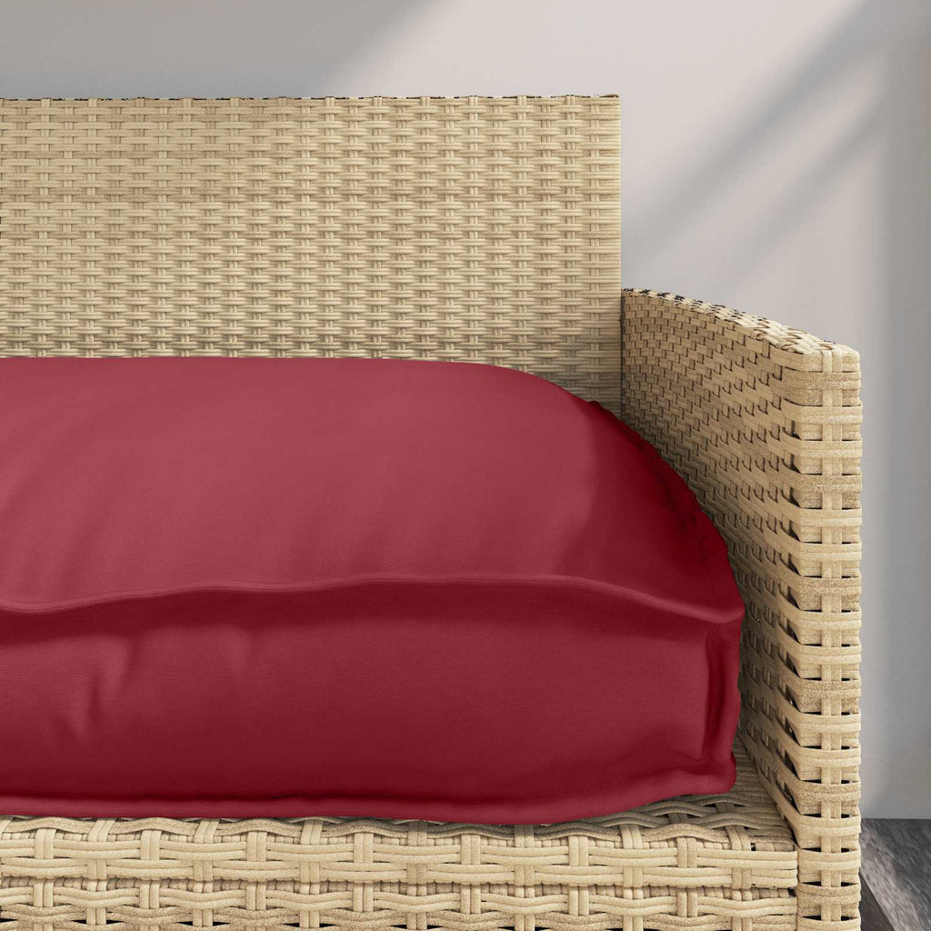 Kissen Weinrot 120 x 60 x 12 cm Oxford-Stoff