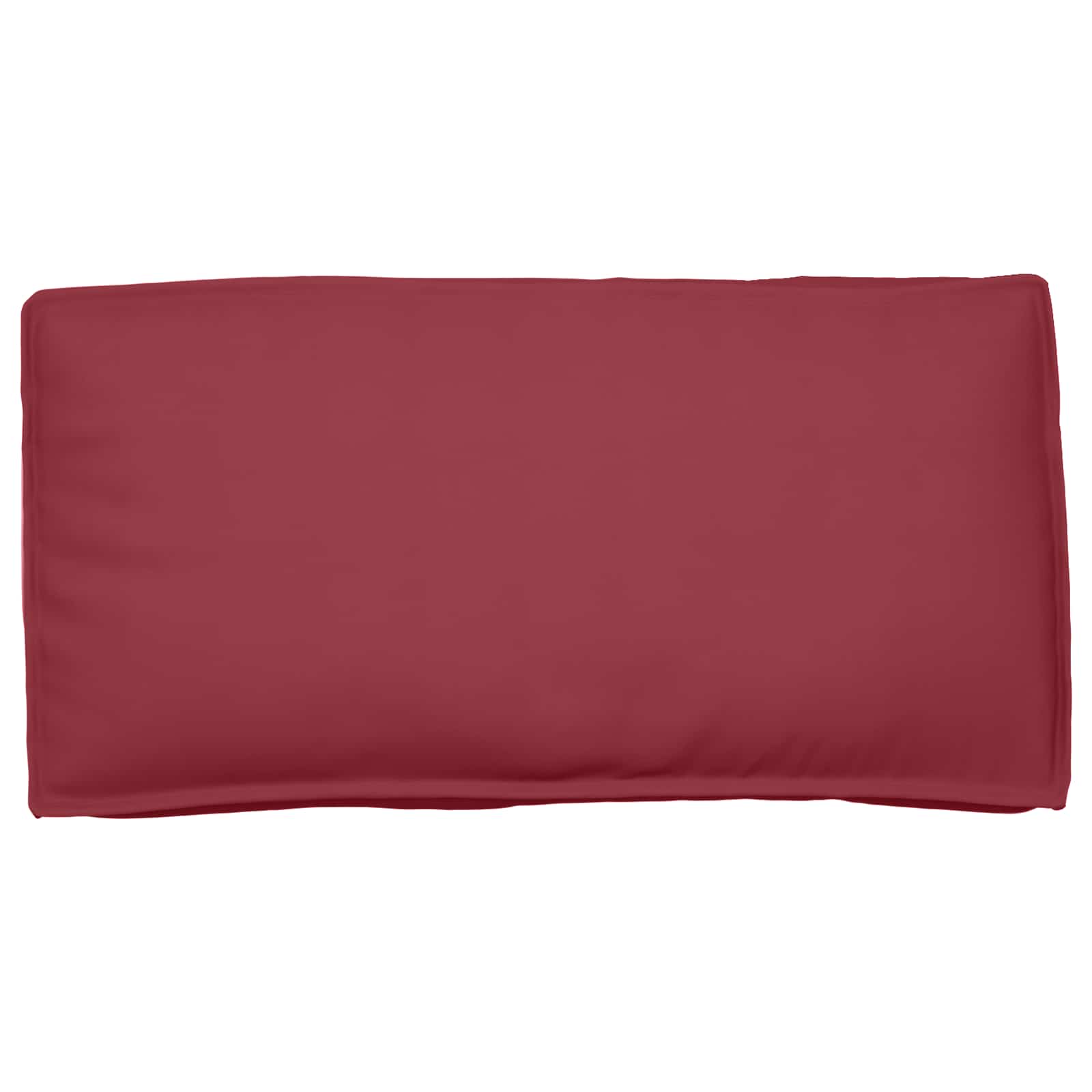 Kissen Weinrot 120 x 60 x 12 cm Oxford-Stoff