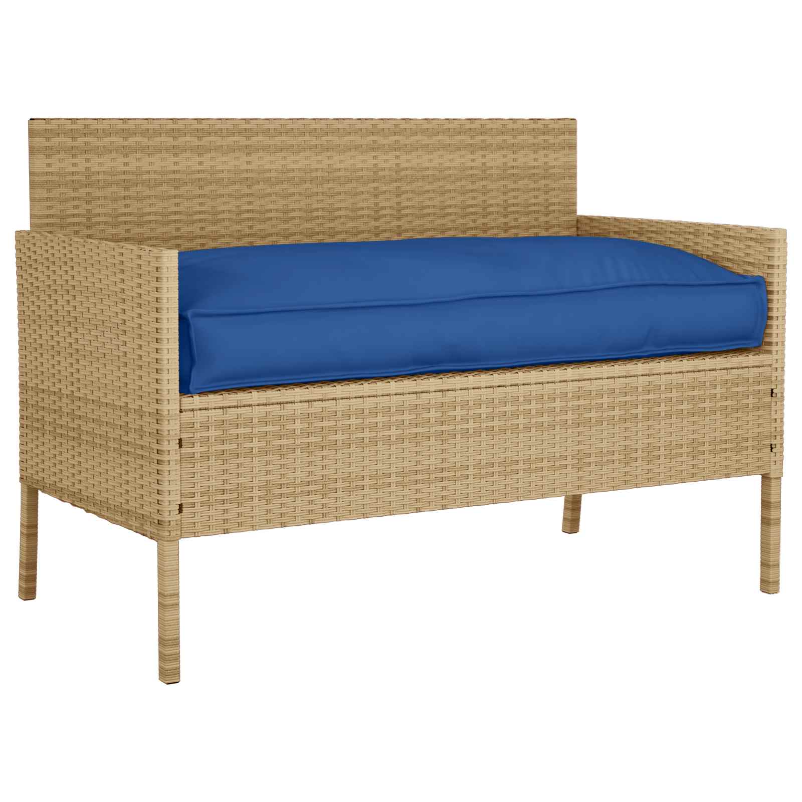 Kissen Königsblau 120 x 60 x 12 cm Oxford-Stoff