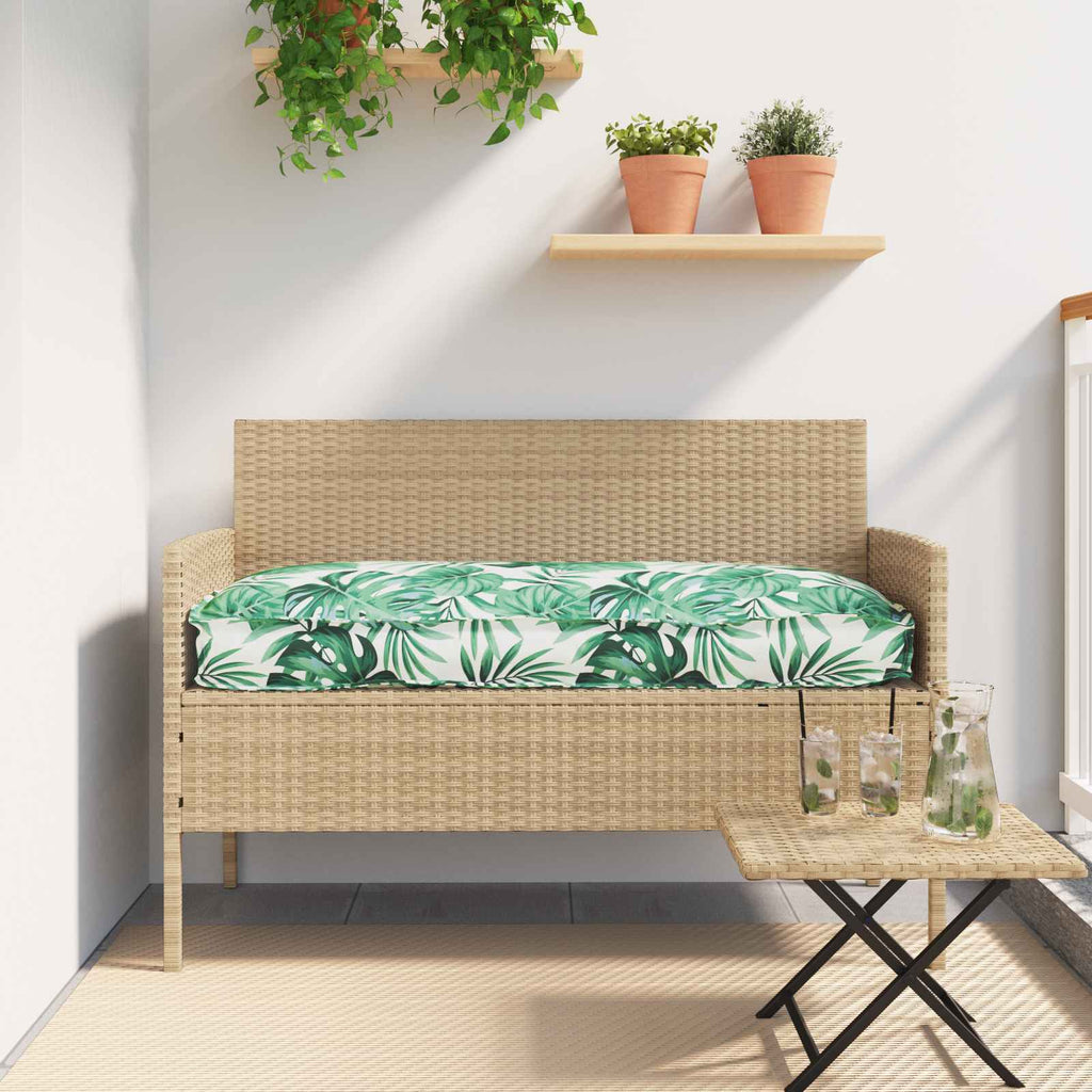 Kissen Blattmuster 120 x 60 x 12 cm Oxford-Stoff Blatt