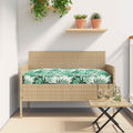 Kissen Blattmuster 120 x 60 x 12 cm Oxford-Stoff Blatt