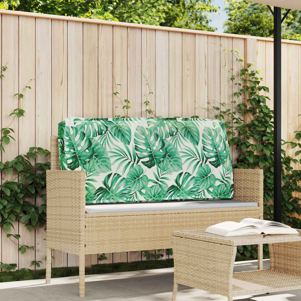 Kissen Blattmuster 120 x 60 x 12 cm Oxford-Stoff Blatt