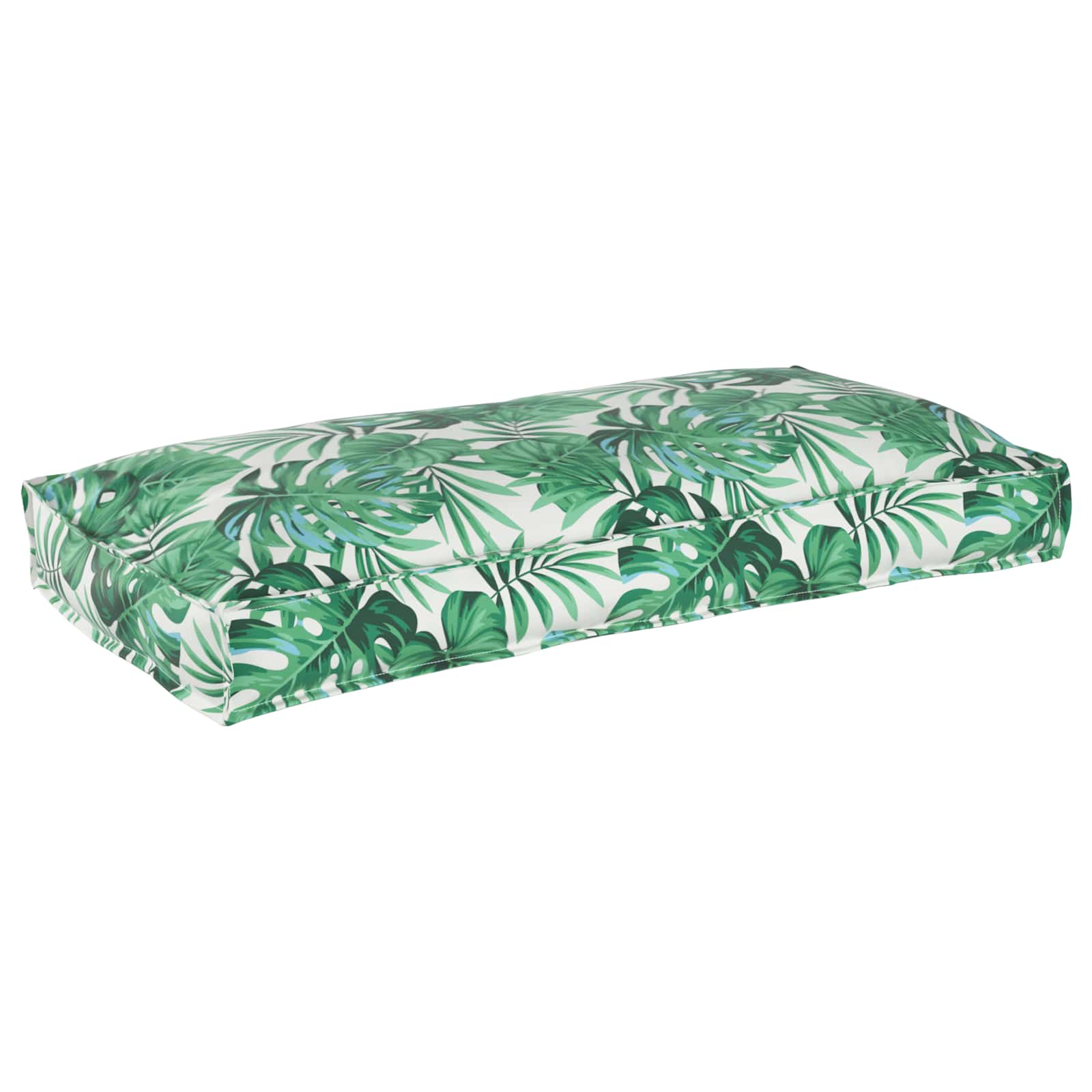 Kissen Blattmuster 120 x 60 x 12 cm Oxford-Stoff Blatt