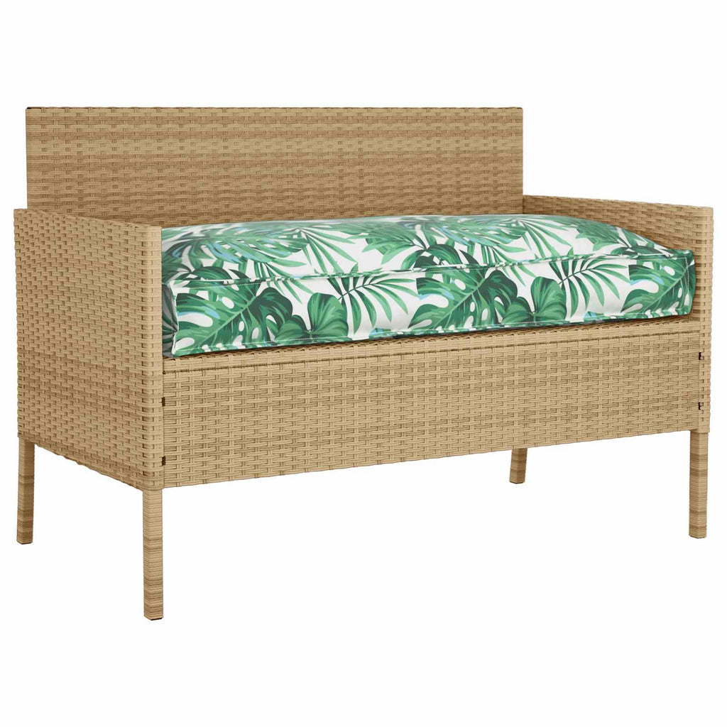Kissen Blattmuster 120 x 60 x 12 cm Oxford-Stoff Blatt