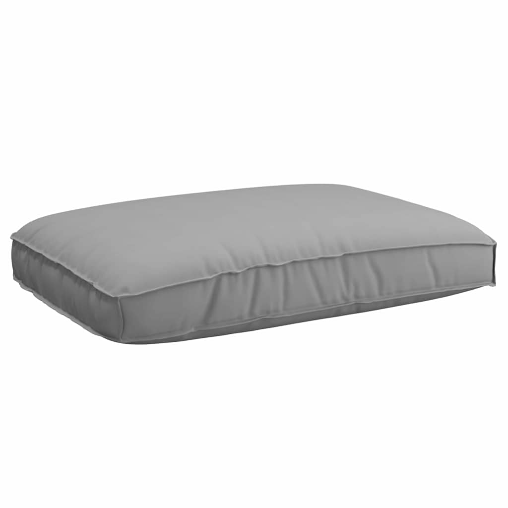 Kissen Grau 120 x 80 x 12 cm Oxford-Stoff