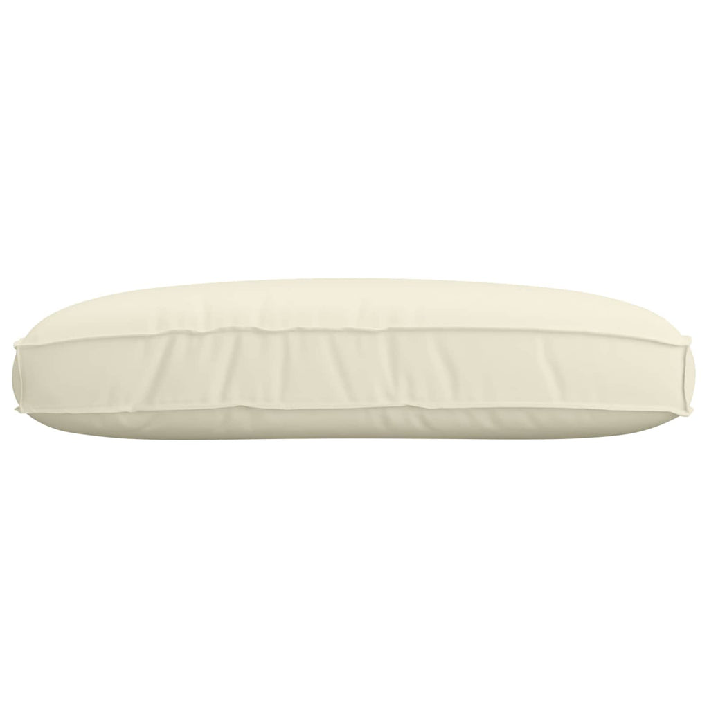 Kissen Creme 120 x 80 x 12 cm Oxford-Stoff