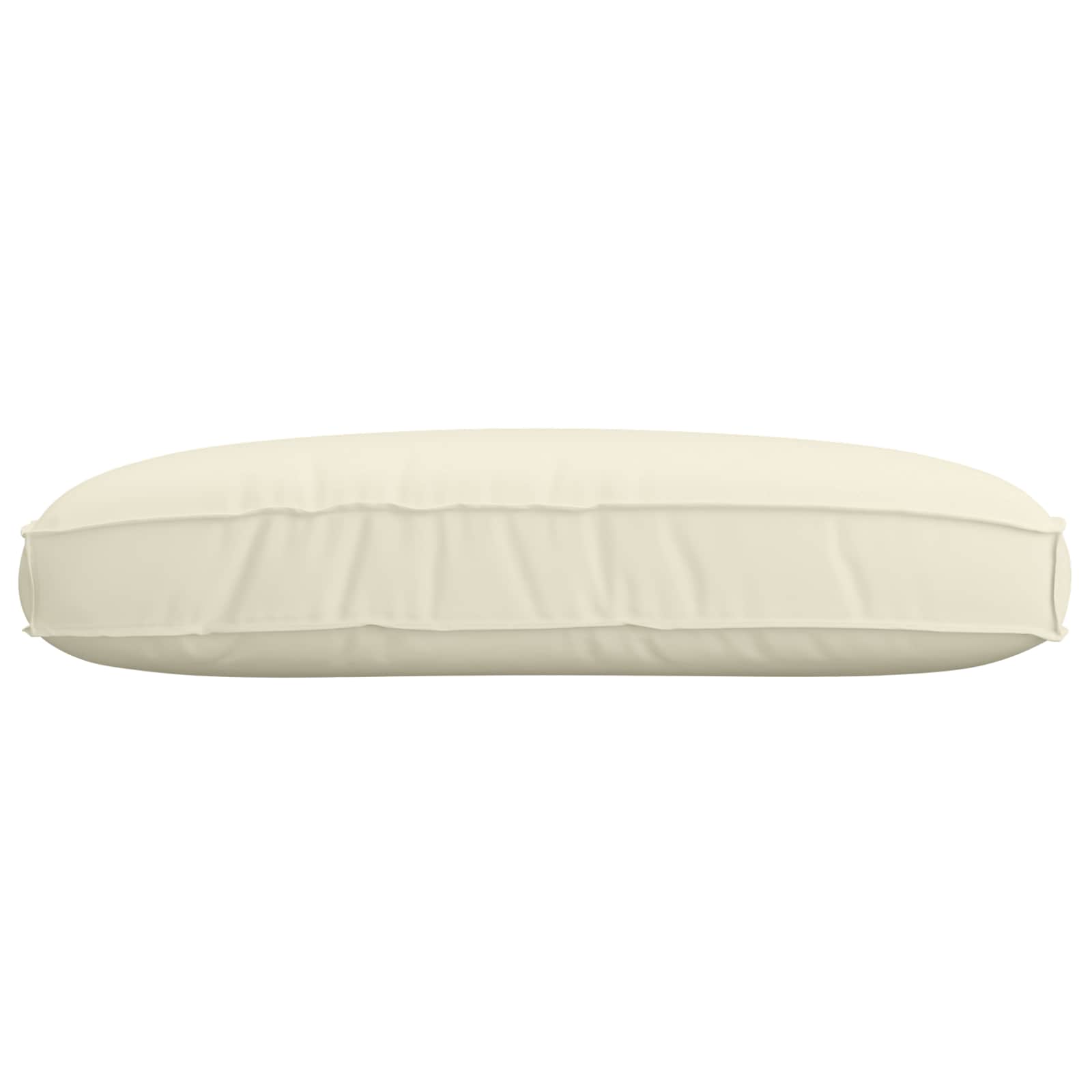 Kissen Creme 120 x 80 x 12 cm Oxford-Stoff
