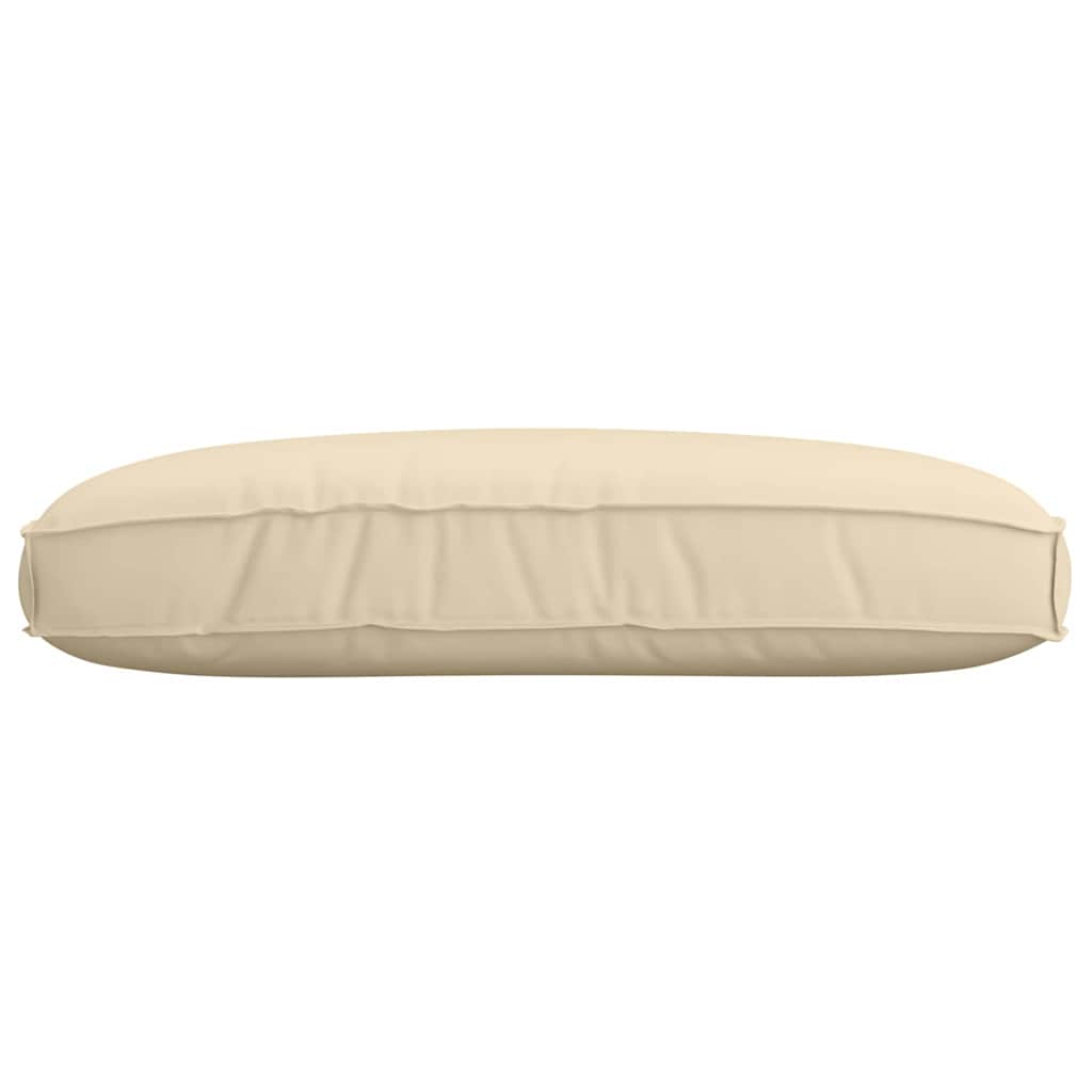 Kissen Beige 120 x 80 x 12 cm Oxford-Stoff