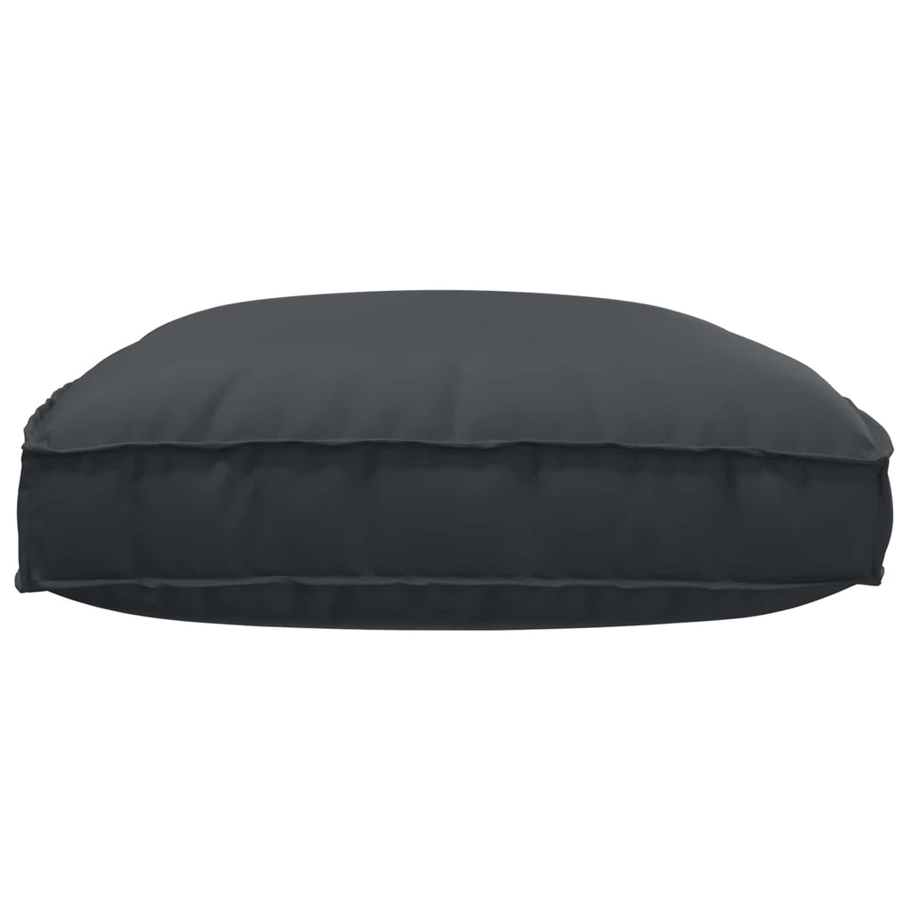 Kissen Schwarz 120 x 80 x 12 cm Oxford-Stoff