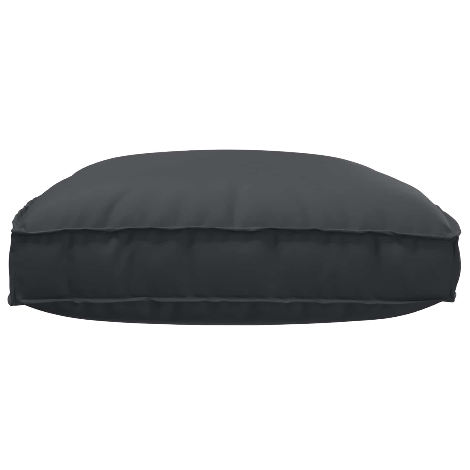 Kissen Schwarz 120 x 80 x 12 cm Oxford-Stoff