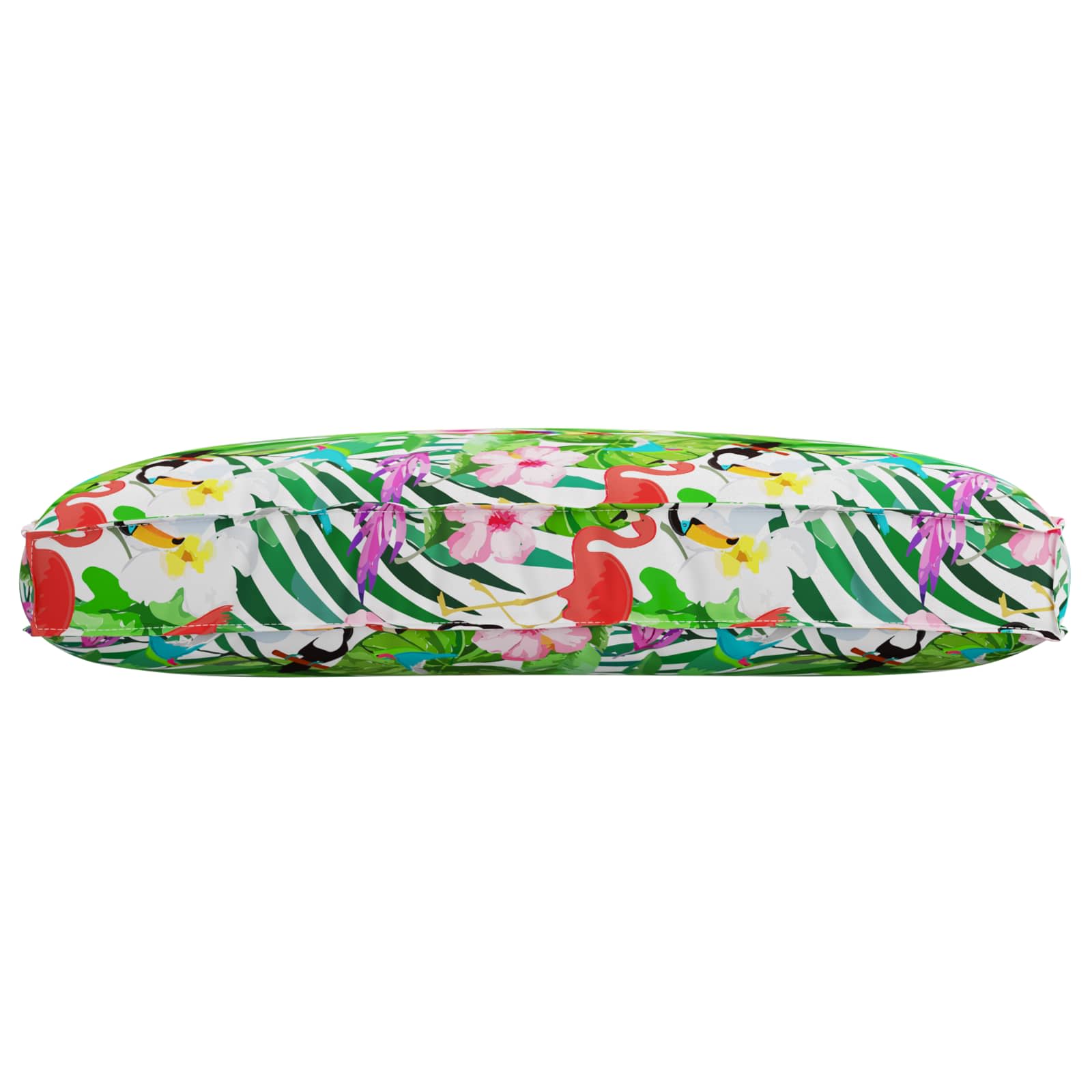 Kissen Floral Mehrfarbig 120 x 80 x 12 cm Oxford-Stoff
