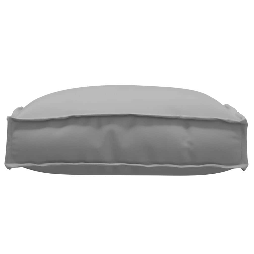 Kissen 2 pcs Grau 40 x 40 x 8 cm Oxford-Stoff