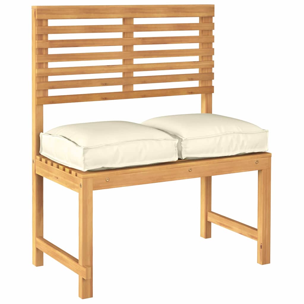 Kissen 2 pcs Creme 40 x 40 x 8 cm Oxford-Stoff