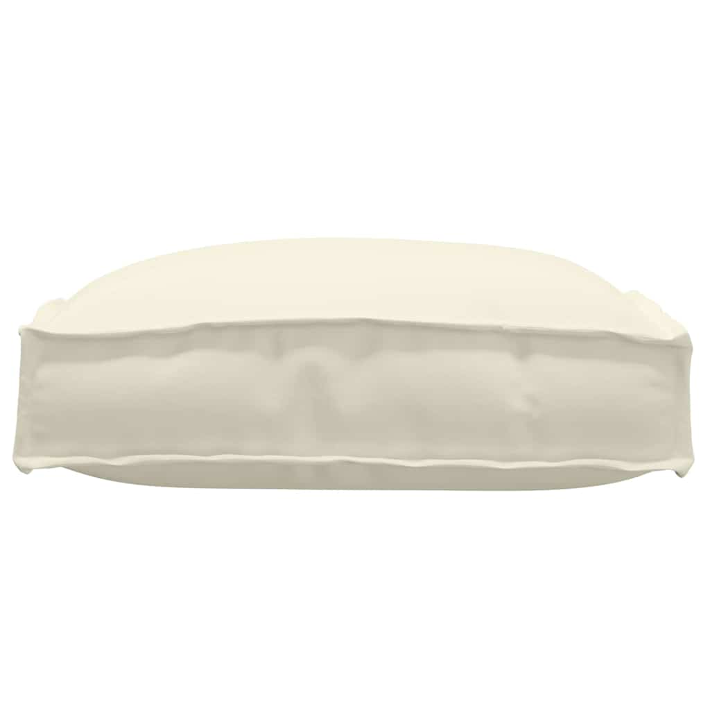 Kissen 2 pcs Creme 40 x 40 x 8 cm Oxford-Stoff