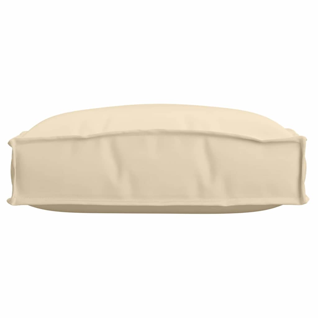 Kissen 2 pcs Beige 40 x 40 x 8 cm Oxford-Stoff