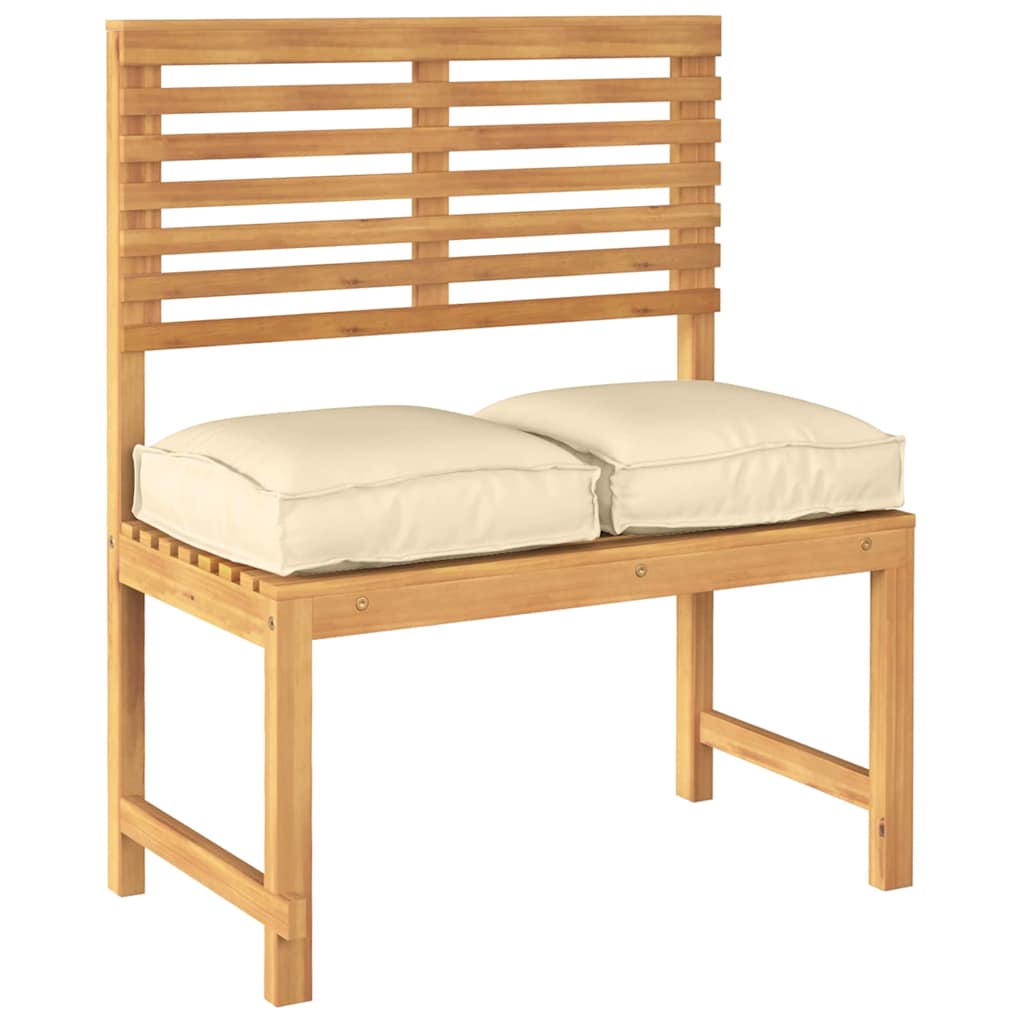 Kissen 2 pcs Beige 40 x 40 x 8 cm Oxford-Stoff