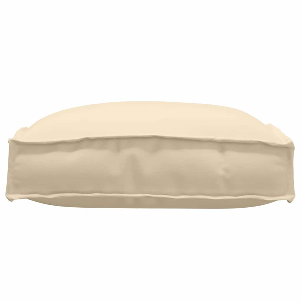 Kissen 2 pcs Beige 40 x 40 x 8 cm Oxford-Stoff
