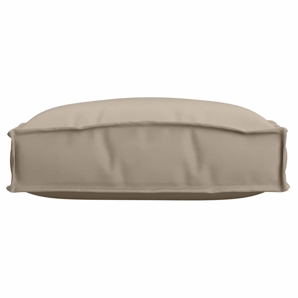 Kissen 2 pcs Taupe 40 x 40 x 8 cm Oxford-Stoff