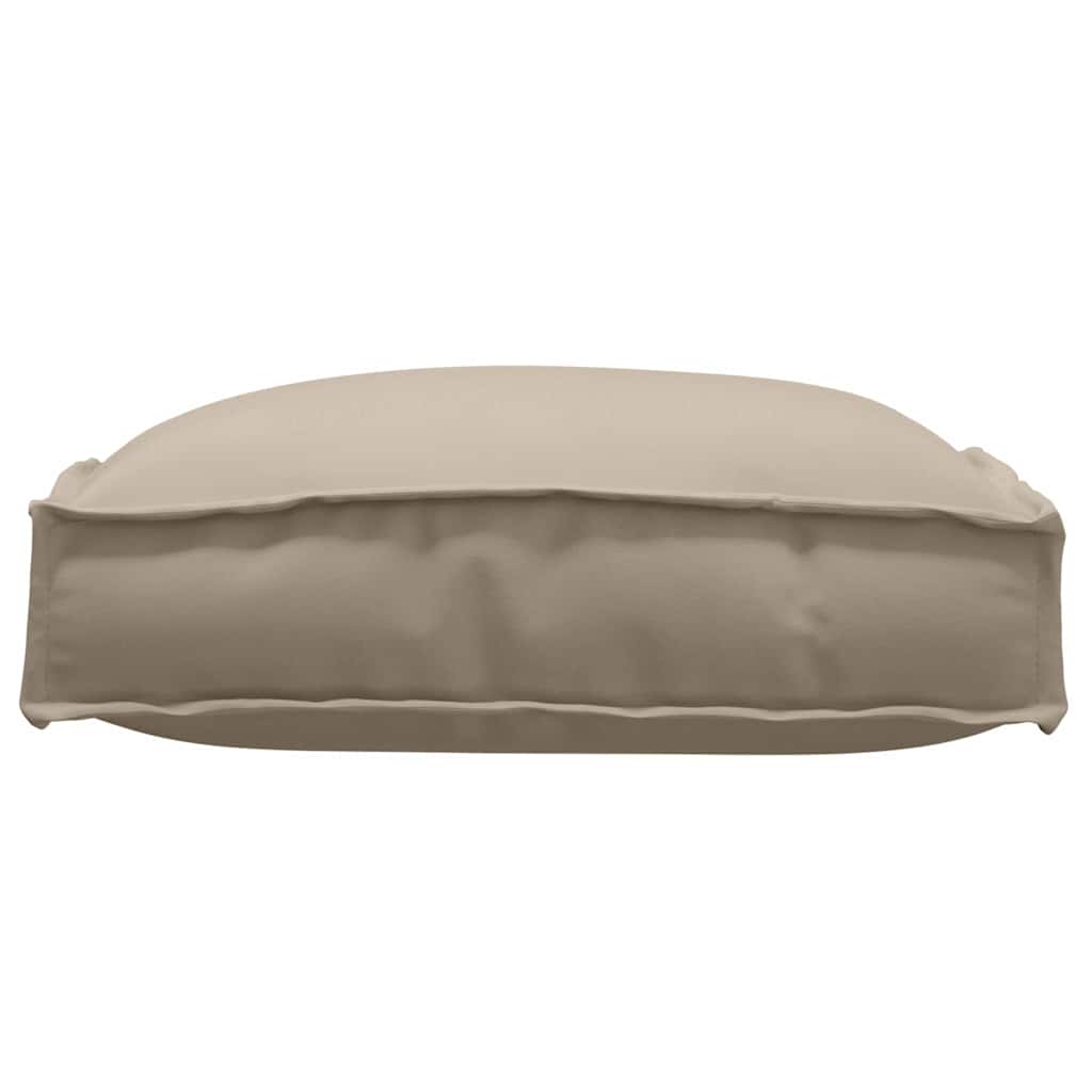 Kissen 2 pcs Taupe 40 x 40 x 8 cm Oxford-Stoff