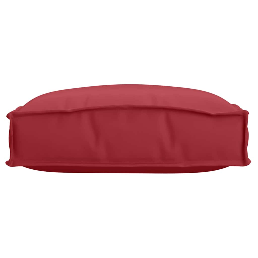 Kissen 2 pcs Weinrot 40 x 40 x 8 cm Oxford-Stoff