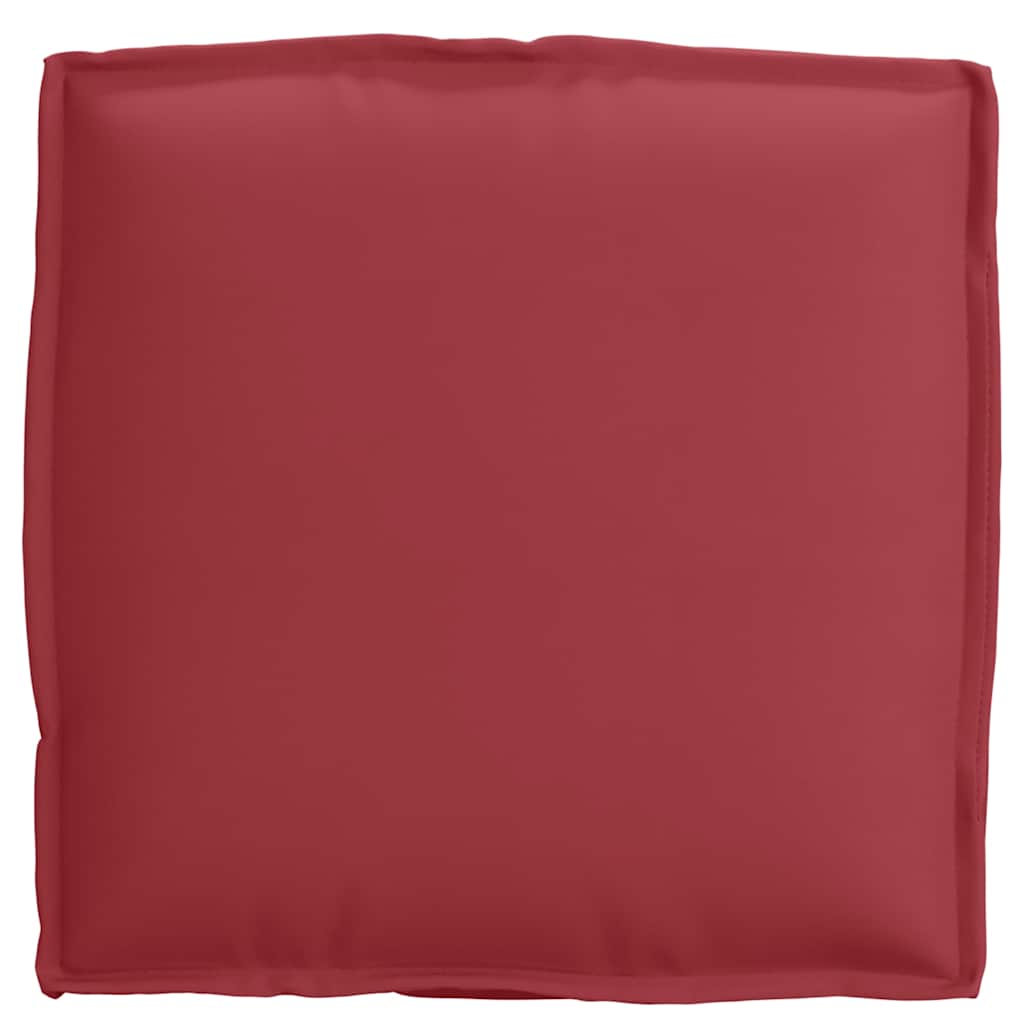 Kissen 2 pcs Weinrot 40 x 40 x 8 cm Oxford-Stoff