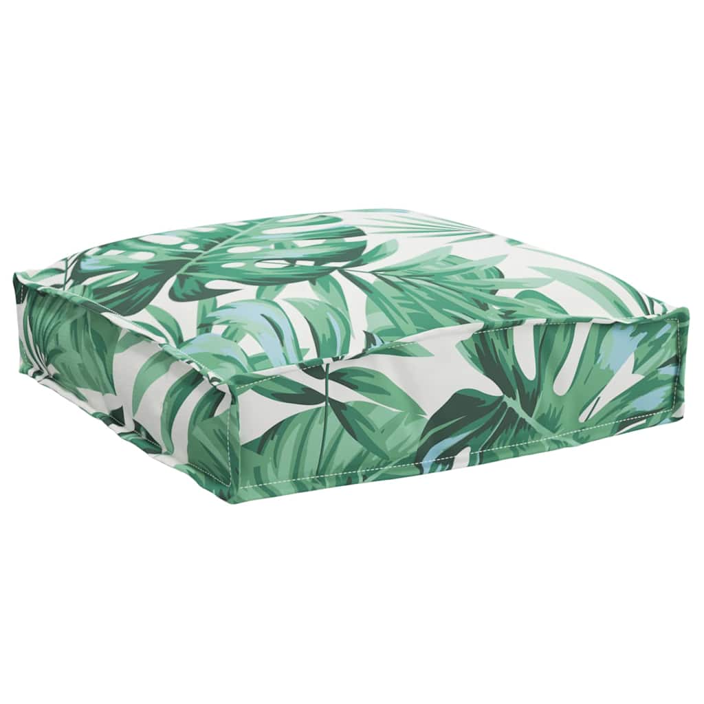 Kissen Blatt 2 pcs Blattmuster 40 x 40 x 8 cm Oxford-Stoff