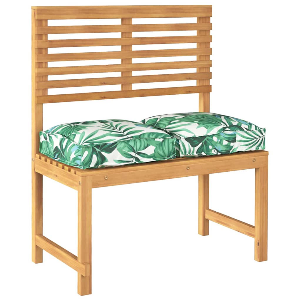 Kissen Blatt 2 pcs Blattmuster 40 x 40 x 8 cm Oxford-Stoff