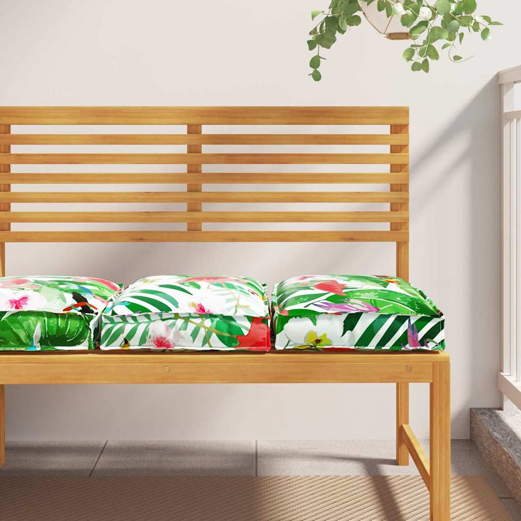Kissen Floral 2 pcs Mehrfarbig 40 x 40 x 8 cm Oxford-Stoff
