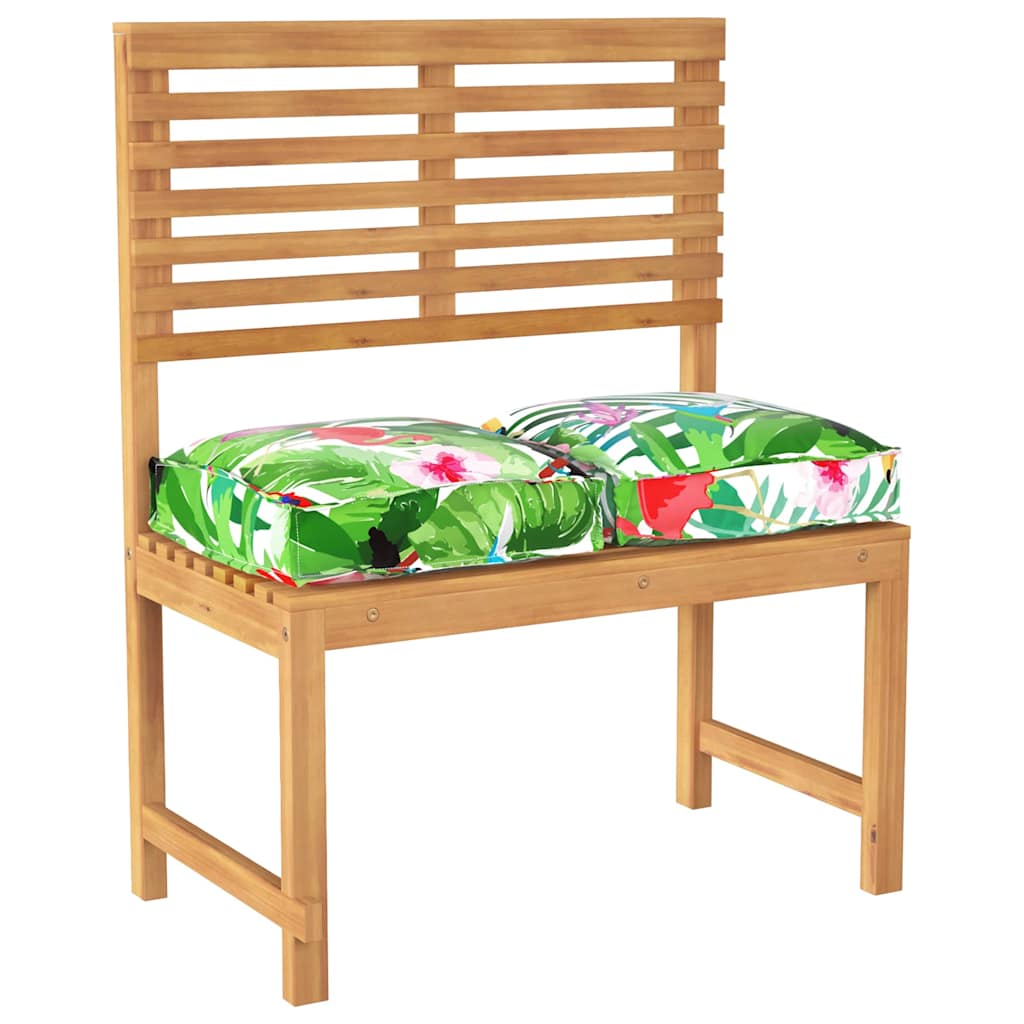 Kissen Floral 2 pcs Mehrfarbig 40 x 40 x 8 cm Oxford-Stoff