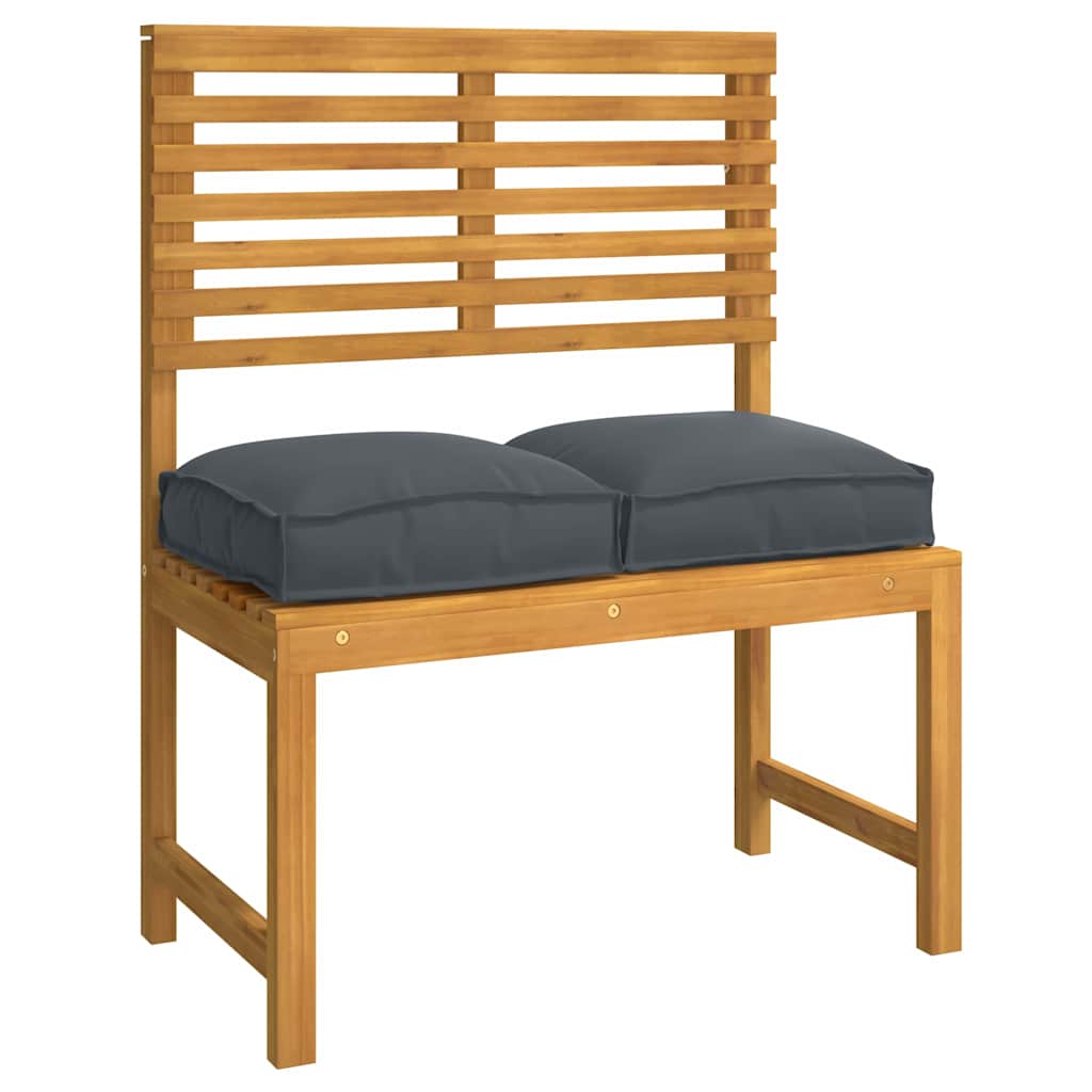 Kissen 4 pcs Anthrazit 40 x 40 x 8 cm Oxford-Stoff