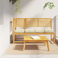 Kissen 4 pcs Creme 40 x 40 x 8 cm Oxford-Stoff