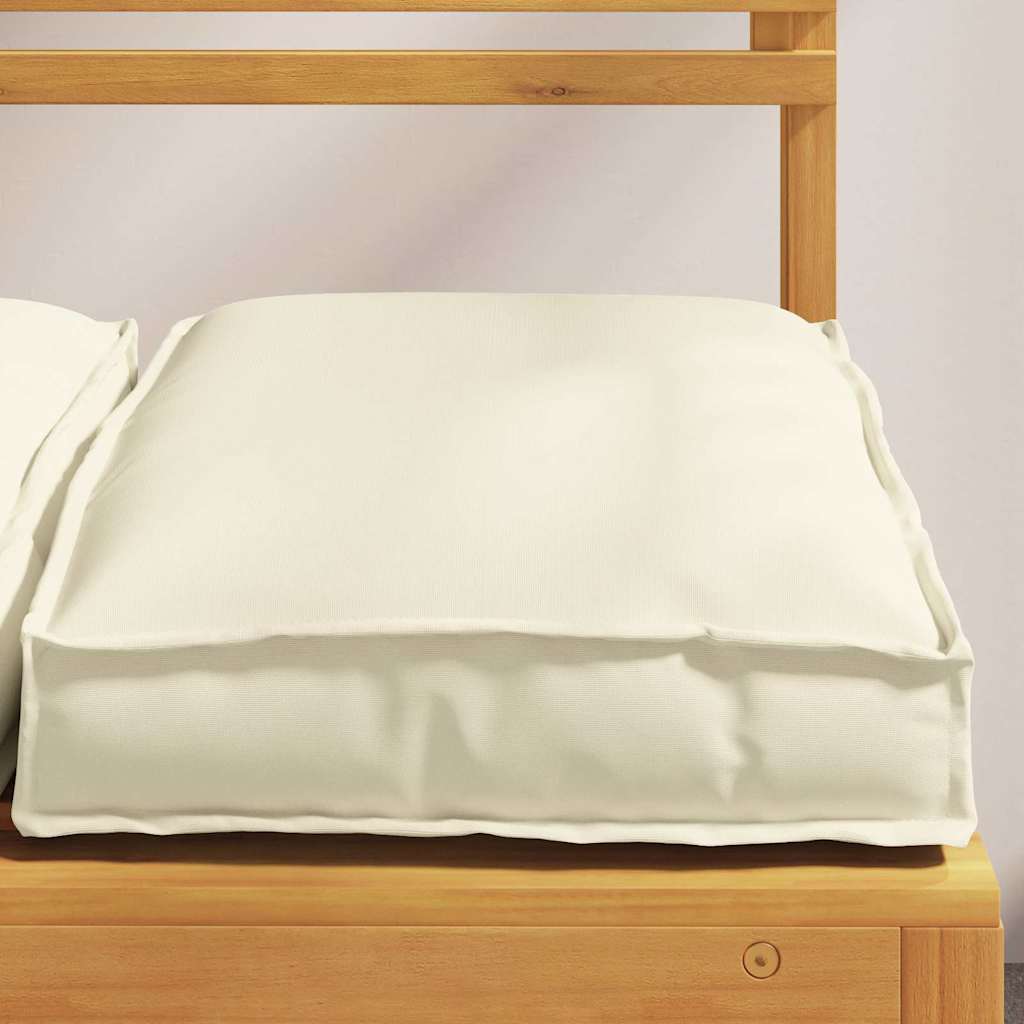 Kissen 4 pcs Creme 40 x 40 x 8 cm Oxford-Stoff