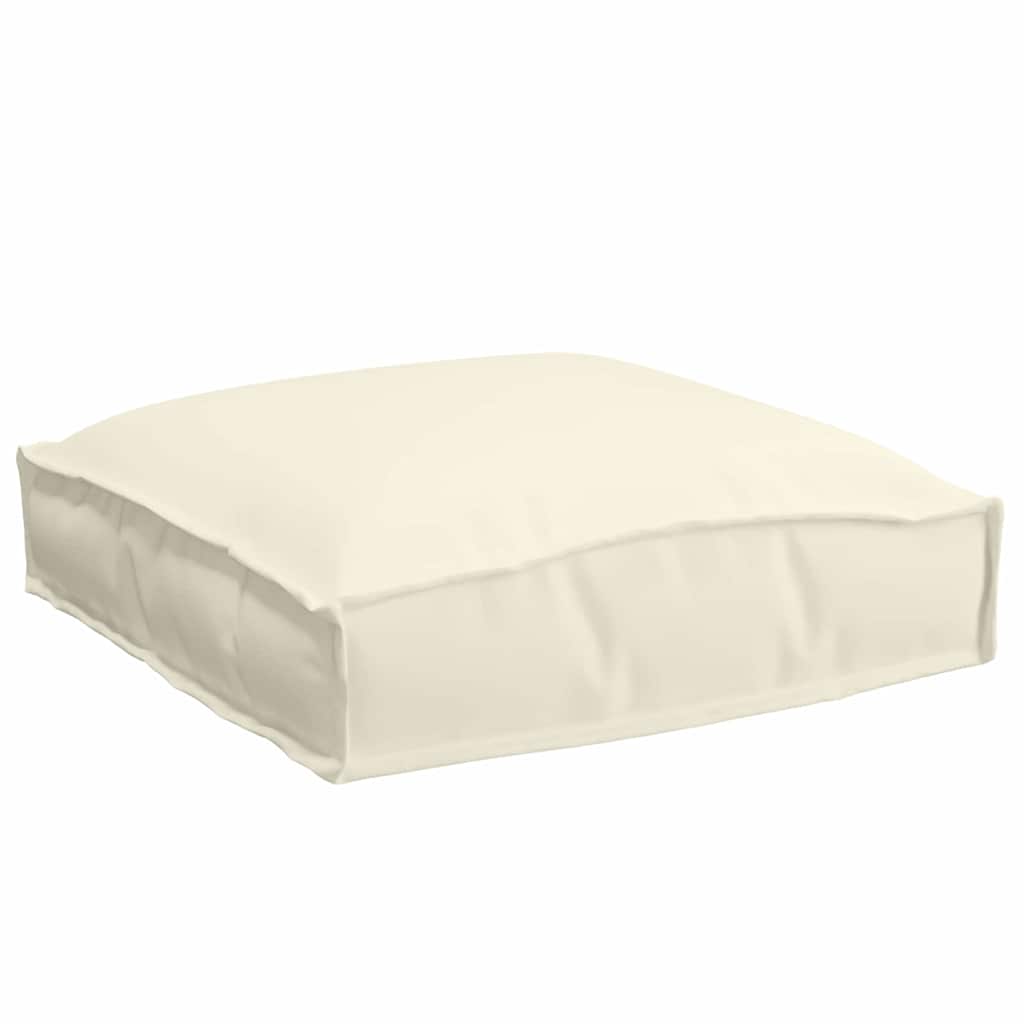 Kissen 4 pcs Creme 40 x 40 x 8 cm Oxford-Stoff