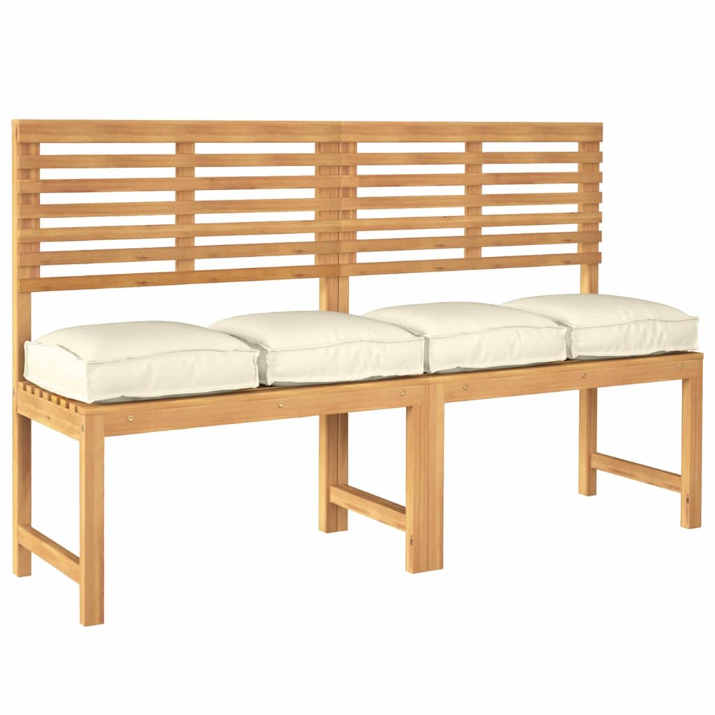 Kissen 4 pcs Creme 40 x 40 x 8 cm Oxford-Stoff