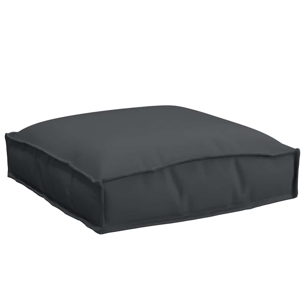 Kissen 4 pcs Schwarz 40 x 40 x 8 cm Oxford-Stoff