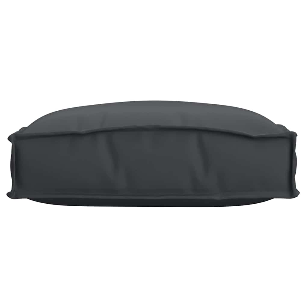 Kissen 4 pcs Schwarz 40 x 40 x 8 cm Oxford-Stoff