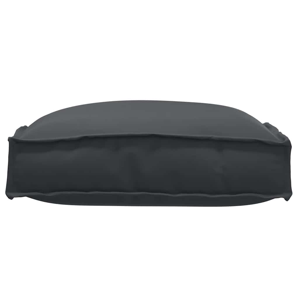 Kissen 4 pcs Schwarz 40 x 40 x 8 cm Oxford-Stoff